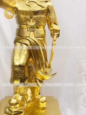 Tượng Đức Vương Ngô Quyền bằng đồng cao 90cm