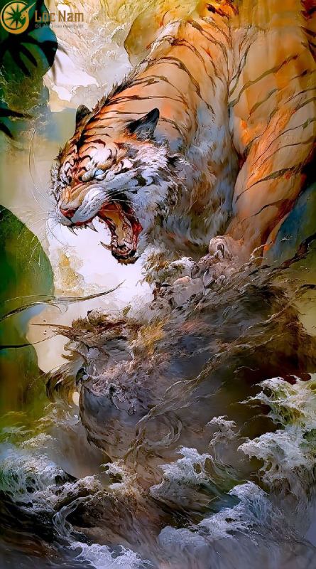Hình ảnh của Hổ Bengal cũng xuất hiện rất nhiều trong nghệ thuật
