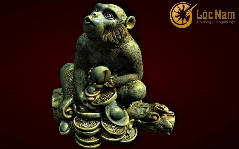 Bức tượng con khỉ thể hiện cho ý chí kiên cường, bất khuất